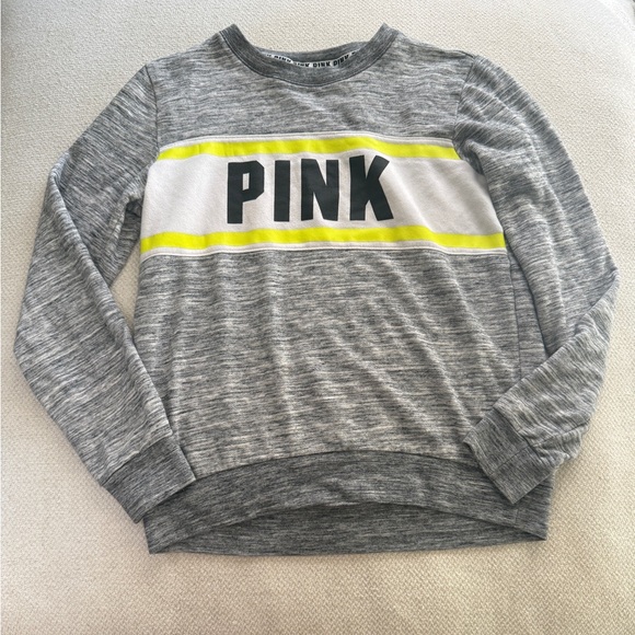 Victoria's Secret Sweaters - Victoria’s Secret PINK Gray Pullover Sweatshirt